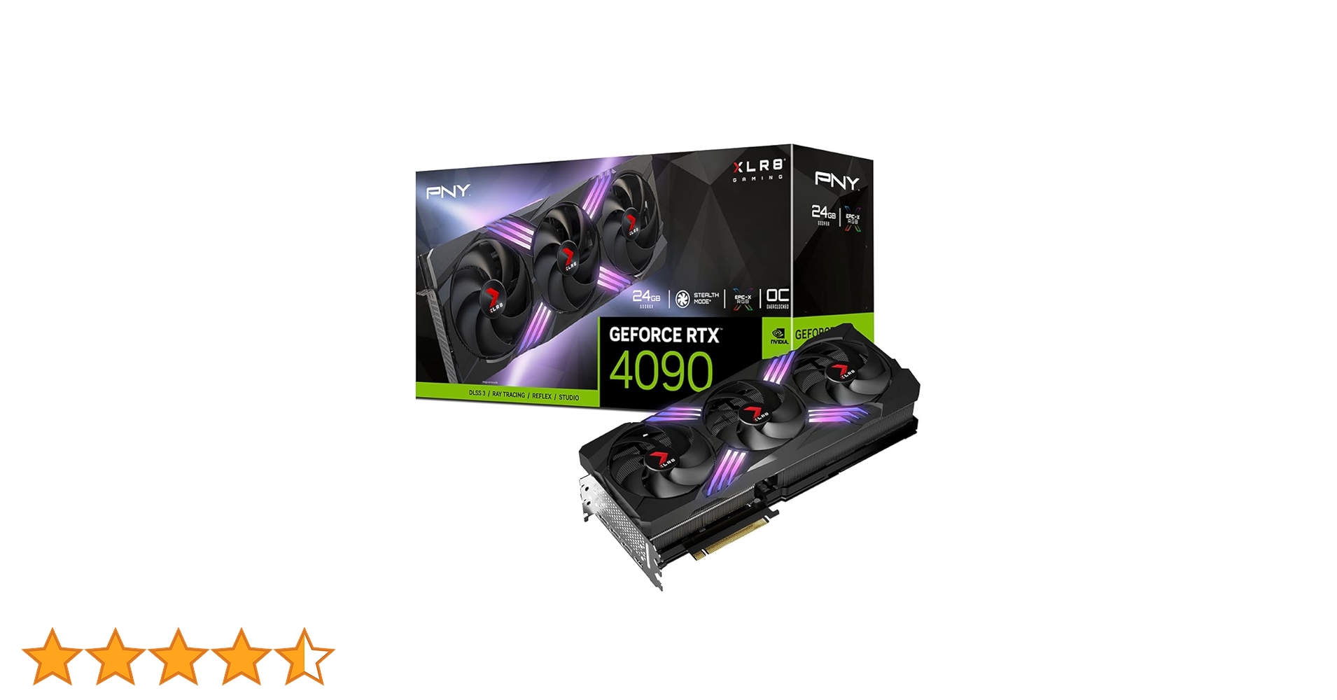 PNY GeForce RTX® 4090 24GB XLR8 Gaming VERTO EPIC-X RGB